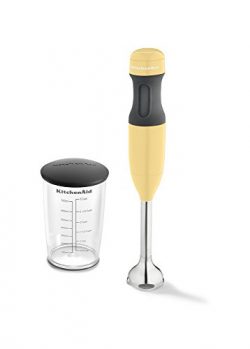 KitchenAid KHB1231MY 2-Speed Hand Blender, Majestic Yellow