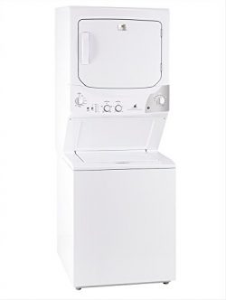 White-Westinghouse by Electrolux MKTG15GNAWB Laundry Center Stack Washer Dryer 220 Volts 50Hz Ex ...