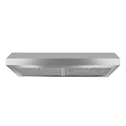 Robanku 30” Under Cabinet Range Hood, 350CFM Stainless Steel Wall-Mounted Kitchen Range Hood Ven ...