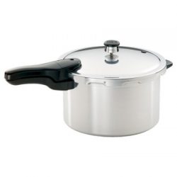 Strong, Heavy-Gauge Aluminum Pressure Cooker, 8-Quart Liquid Capacity