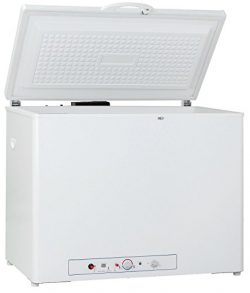 Smad Propane Freezer for Home 2-Way 110 volt Gas Freezer Chest Freezer, 7 Cu ft, White