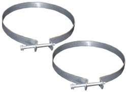 LASCO 10-1843 4-Inch Dryer Vent Clamps