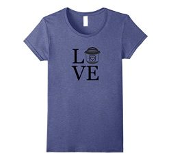 Womens Instant Pot Duo Love T-Shirt Medium Heather Blue