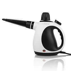 ProduTrend Portable Handheld Steamer – 9 Attachments and Accessories – Pressurized, No Che ...