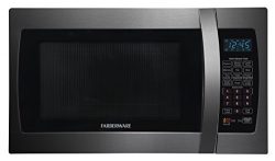 Farberware Black FMO13AHTBSE 1.3-Cubic-Foot 1100-Watt Microwave Oven with Smart Sensor Cooking,  ...