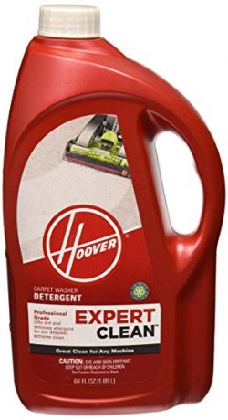 HOOVER Expert Clean Carpet Washer Detergent Solution Formula, 64oz, AH15071