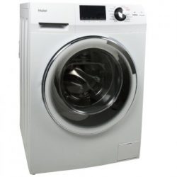 Haier 24″ 2.0 Cubic Foot Front-Load Washer/Dryer Combo HLC1700AXW