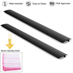 Stove Counter Gap Cover,Madoats 24 inch Silicone stove gap cover Easy Clean Kitchen Gap Filler f ...