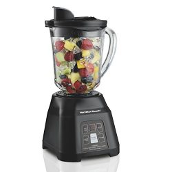 Hamilton Beach Smoothie Smart Blender with 40 oz Glass Jar & 700 Watts (56207)