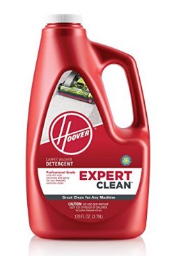 HOOVER Expert Clean Carpet Washer Detergent Solution Formula, 128 oz, AH15074