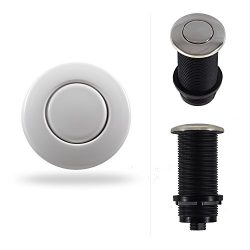 3″ Extended Garbage Disposal Air Switch Button for Thicker Counter Tops (White). Available ...