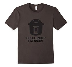 Mens Pressure Cooking Pot Lover Casual T-Shirt 3XL Asphalt