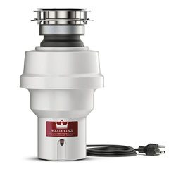 Waste King Legend Series 1/3 HP Garbage Disposal with Power Cord – (9910)