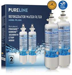 LG LT700P Refrigerator Water Filter, LG ADQ36006101 Compatible Water Filter, Kenmore 46-9690 (96 ...