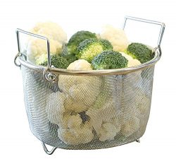 Instant Perrrt! | Premium Steamer Basket | Perfectly Prepares Vegetables, Eggs, Meats & More ...