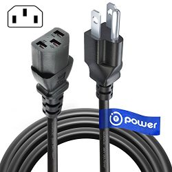 T POWER (4 FT) Long 3 Prong AC Power Cord for Pressure Cookers, Rice Cookers, Soy Milk Makers, a ...