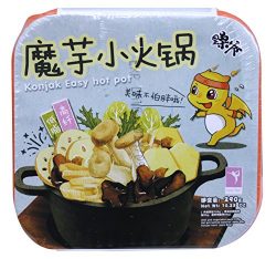 魔芋 懒人火锅 趣味火锅 方便随身锅 Instant Hot Pot Comdiment (Vegetable oil) -kONJAK 290g