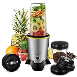 Bullet Blender, CHULUX 4-IN-1 Multifunctional Kitchen Blender, Smoothie Maker, Juicer, Grinder,  ...