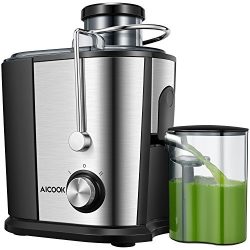 Juicer Centrifugal Juicer, Aicook Wide Mouth Juice Extractor Juicers for Whole Fruit and Vegetab ...