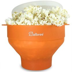 The Original Salbree Microwave Popcorn Popper, Silicone Popcorn Maker, Collapsible Bowl BPA Free ...