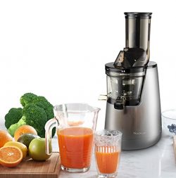 Slow Masticating Juicer extractor by Tiluxury with Low Speed Wide Chute Anti-Oxidation Vertical  ...