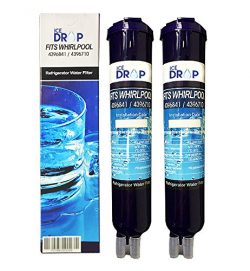 Ice Drop 439684l, 43967l0, Pur Filter 3, Kenmore 9083, 9030, Refrigerator Water Filter (2 pack,  ...