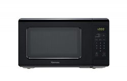 Kenmore 70719 Compact Countertop Microwave, 0.7 cu. ft, Black