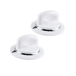 2 Pack Timer Knob WE1M654 for GE General Electric Dryer WE1M443 WE01X20374 AP3995088 PS1482197