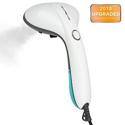 SHINE HAI Upgraded Garment Steamer, Portable Handheld Fabric Steamer Fast Heat-up 1500W Powerful ...