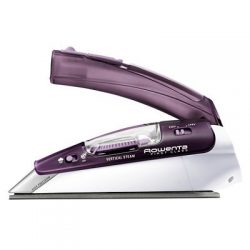 Rowenta DA1560 Travel-Ready 1000-Watt Compact Steam Iron Stainless Steel Soleplate 120-Volt 240- ...