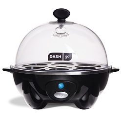 Dash Rapid Egg Cooker: 6 Egg Capacity Electric Egg Cooker for Hard Boiled Eggs, Poached Eggs, Sc ...