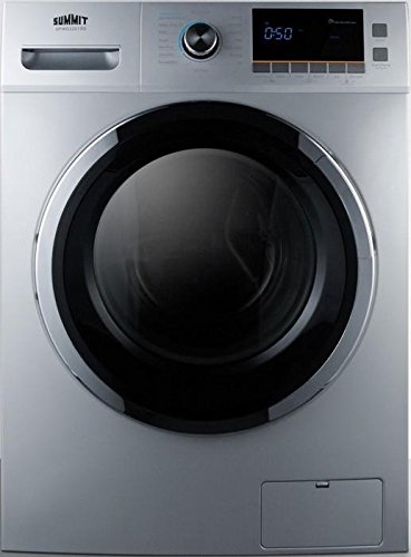Summit SPWD2201SS 24″ Washer/Dryer Combo with 2 cu. ft. Capacity Stainless Steel Drum 1200 ...