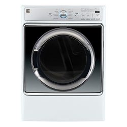 Kenmore Smart 9.0 cu. ft. Electric Dryer with Accela Steam Technology in White – Compatibl ...