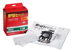 3M Filtrete Miele FJM Synthetic Vacuum Bag – 5 bags + 2 filters