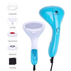 MLMLANT Clothes Steamer Compact Fabric Garment Steamer Iron – Hand Held Robust Steamer with Quic ...