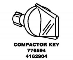 Whirlpool Part Number 4162904: Key, Switch