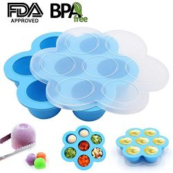 Y-STOP Silicone Egg Bites Mold for Instant Pot Accessories – Suitable for Homemade Baby Fo ...