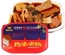 满江红 趣味火锅 方便随身锅 MANJIANGHONG Instant Spicy Hot Pot Comdiment (Vegetable oil) 麻辣鲜香396g