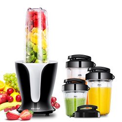 Mixer Grinder, Smoothie Blender, Personal Shakes Blender, 18000RPM High Speed Motor, Detachable  ...