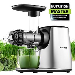 Willsence Juicer, Slow Masticating Juicer Extractor, Nutrition Master Cold Press Juicer Machine  ...