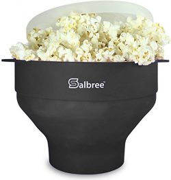 The Original Salbree Microwave Popcorn Popper, Silicone Popcorn Maker, Collapsible Bowl BPA Free ...