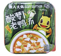 懒人火锅 趣味火锅 方便随身锅 Instant Spicy Hot Pot Comdiment (Vegetable oil) 酸萝卜老鸭汤 272g