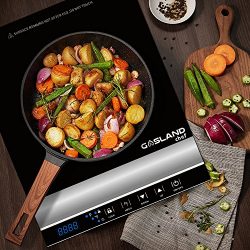 GASLAND chef IH20BL Portable Induction Cooktop 1800W Electric Hob cooker Countertop Burner with  ...