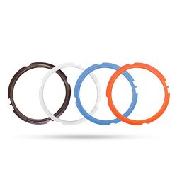 4 Pack Silicone Sealing Ring compatible with Instant Pot Mini 3 qt, Fits Mini 3 Quart Models, Or ...