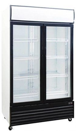 1000 Liter Display Beverage Cooler Merchandiser Refrigerator (35.3 Cu. Ft.)