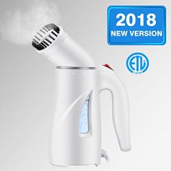 Homitt Handheld Clothes Steamer, Portable Travel Steamer for Clothes Wrinkle Remover with Automa ...