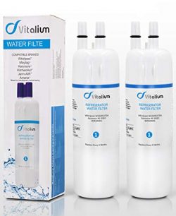 Vitaliums Refrigerator Water Filter Compatible Kenmore 46-9081, 46-9930, EDRIRXDI, wI0295370a, W ...