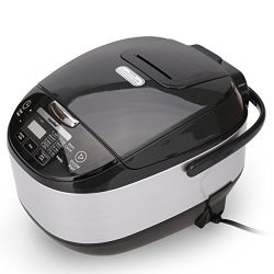 Rice Cooker, 11-in-1 Multi- Function Programmable, 10 Cup Uncooked Cooker and Warmer, Slow Cooke ...