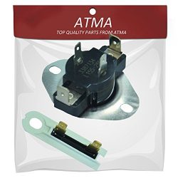 ATMA 3387134 & 3392519 Cycling Thermostat And Thermal Fuse Replacement Part For Whirlpool,Ke ...