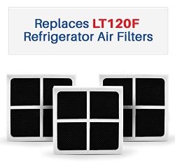 3-pack LG LT120F Compatible Air Filters – Fits LT120F And ADQ73214404 Refrigerator Air Fil ...